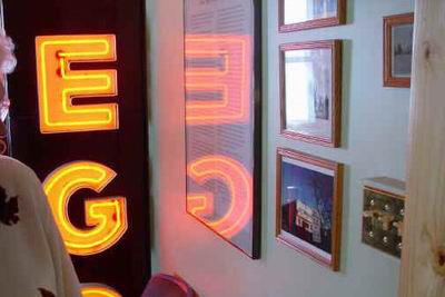 Keego Theatre - Old Marquee (newer photo)